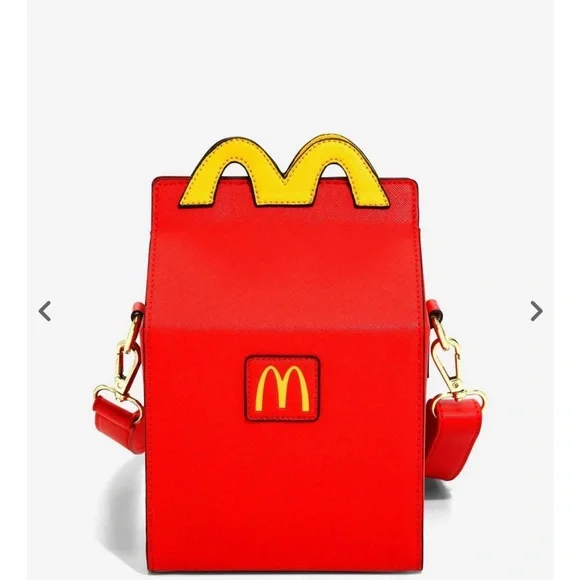 Last One! McDonald's Happy Meal Loungefly Crossbody Boxlunch Exclusive NWT - Picture 2 of 8